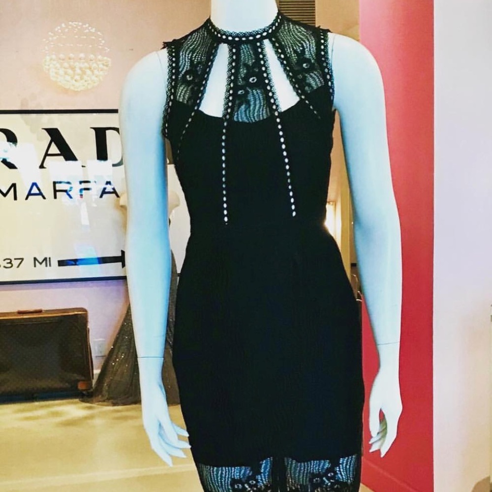 Alexis brand new lace dress small